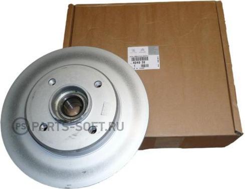 PEUGEOT 4249.32 - Brake Disc parts5.com