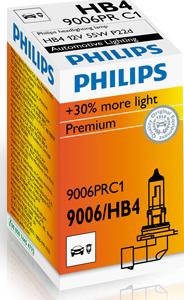 PHILIPS 9006PRC1 - Lámpara, faro de carretera parts5.com