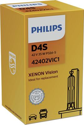 PHILIPS 42402VIC1 - Крушка с нагреваема жичка, фар за дълги светлини parts5.com