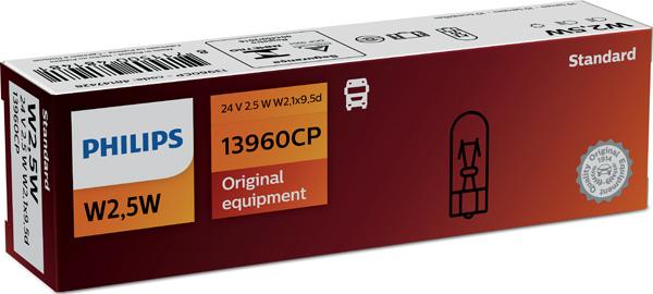 PHILIPS 13960CP - Żarówka, oświetlenie tablicy przyrządów parts5.com