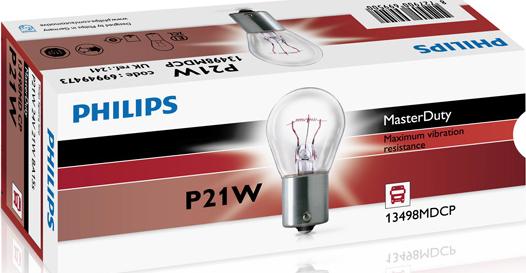 PHILIPS 13498MDCP - Żarówka, lampa kierunkowskazu parts5.com