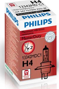 PHILIPS 13342MDC1 - Крушка с нагреваема жичка, фар за дълги светлини parts5.com