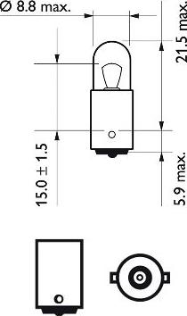 PHILIPS 12929CP - Λυχνία, φλας parts5.com