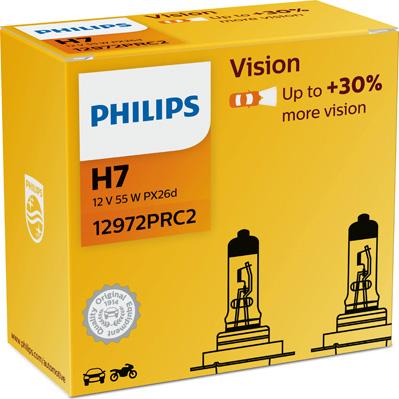 PHILIPS 12972PRC2 - Ampul, uzun huzme far parts5.com