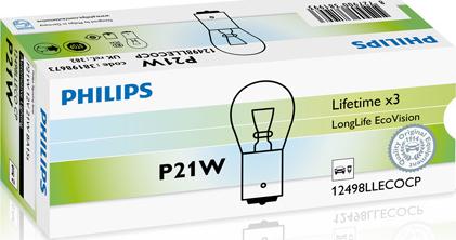 PHILIPS 12498LLECOCP - Ampoule, feu clignotant parts5.com