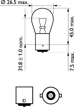 PHILIPS 12498VPB2 - Zarnica, smerna utripalka parts5.com