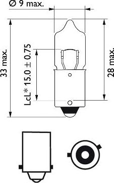 PHILIPS 12036B2 - Крушка с нагреваема жичка, мигачи parts5.com