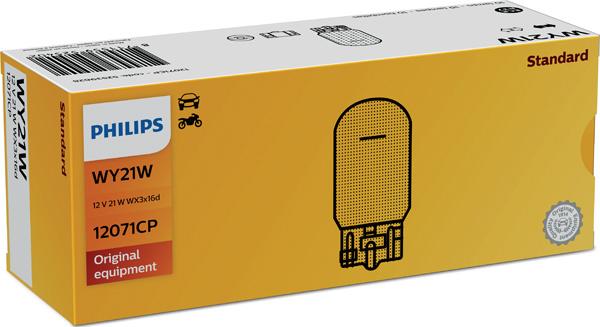 PHILIPS 12071CP - Лампа накаливания, фонарь указателя поворота parts5.com