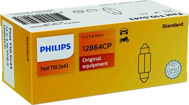 PHILIPS 12864CP - Izzó, rendszámtábla-világítás parts5.com