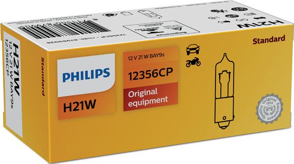 PHILIPS 12356CP - Лампа накаливания, фонарь указателя поворота parts5.com