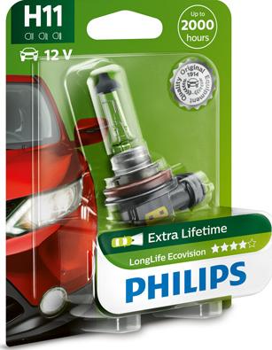 PHILIPS 12362LLECOB1 - Λυχνία, μεγάλα φώτα parts5.com