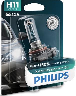 PHILIPS 12362XVPB1 - Лампа накаливания, фара дальнего света parts5.com