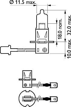 PHILIPS 12336PRC1 - Żarówka, reflektor dalekosiężny parts5.com