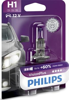 PHILIPS 12258VPB1 - Lámpara, faro de carretera parts5.com