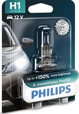 PHILIPS 12258XVPB1 - Lámpara, faro de carretera parts5.com