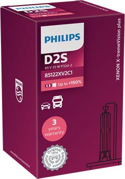 PHILIPS 85122XV2C1 - Žárovka, hlavní světlomet parts5.com