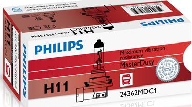 PHILIPS 24362MDC1 - Лампа накаливания, фара дальнего света parts5.com