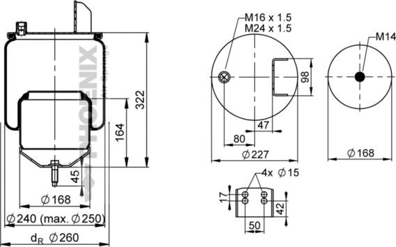 Phoenix 1 DF 17 B-1 - Mijeh, zračni ovjes parts5.com