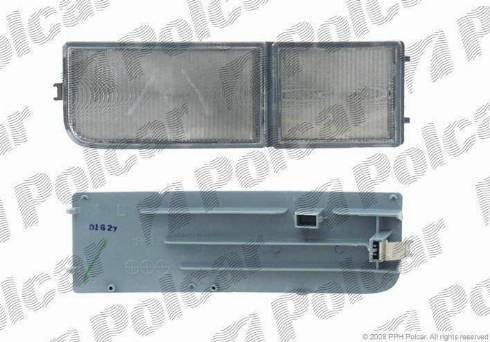 Polcar 9547291E - Acoperire, faruri ceata parts5.com