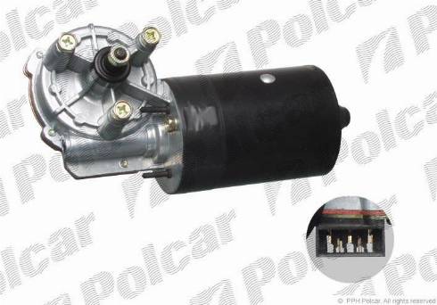 Polcar 9534SWP1 - Törlőmotor parts5.com