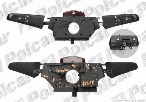 Polcar 5062PZ-2 - Comutator coloana directie parts5.com