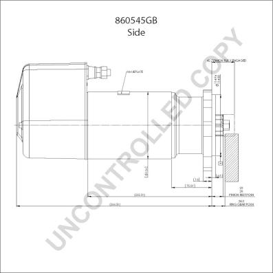 Prestolite Electric 860545GB - Starter parts5.com