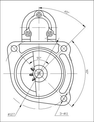 Prestolite Electric 861038 - Żtartér parts5.com