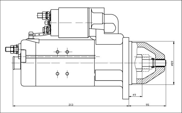 Prestolite Electric 861038 - Żtartér parts5.com