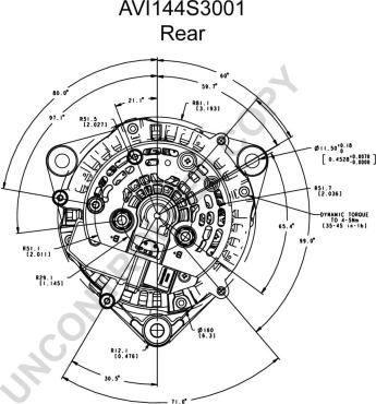 Prestolite Electric AVI144S3001 - Генератор parts5.com