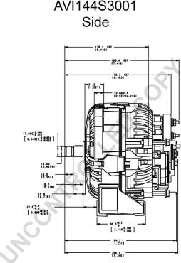 Prestolite Electric AVI144S3001 - Генератор parts5.com