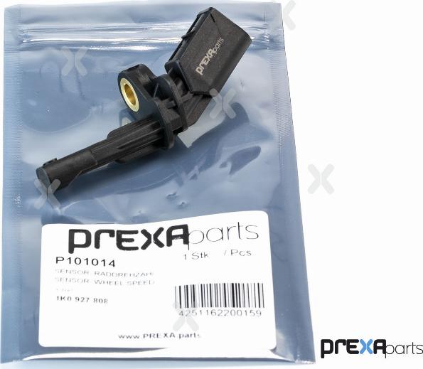 PREXAparts P101014 - Sensor, wheel speed parts5.com