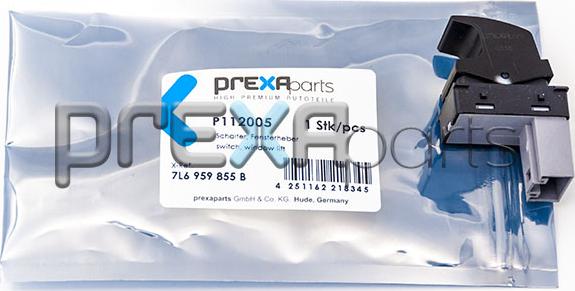 PREXAparts P112005 - Interruptor, elevalunas parts5.com