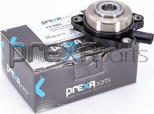 PREXAparts P319003 - Центральный магнит, шестерня привода распределительного вала parts5.com