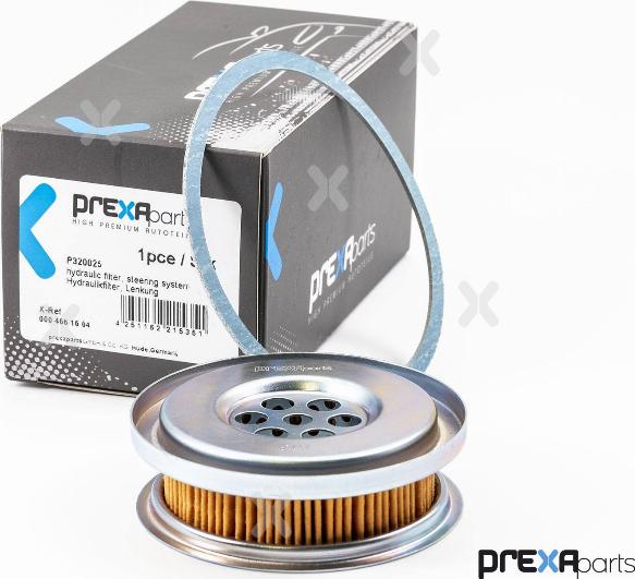 PREXAparts P320025 - Filtru hidraulic, sistem directie parts5.com