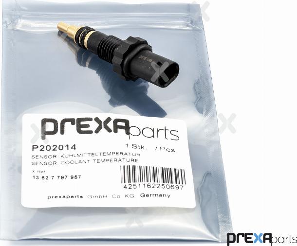 PREXAparts P202014 - Αισθητήρας, θερμοκρ. ψυκτικού υγρού parts5.com