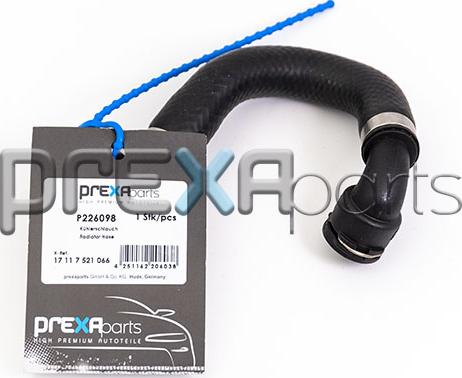 PREXAparts P226098 - Radiator Hose parts5.com