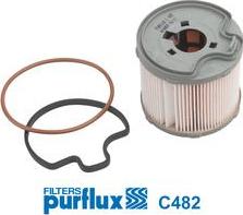 Purflux C482 - Fuel filter parts5.com