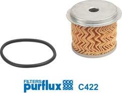 Purflux C422 - Filtre à carburant parts5.com