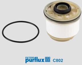 Purflux C802 - Fuel filter parts5.com