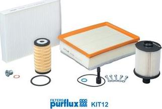 Purflux KIT12 - Set filtre parts5.com