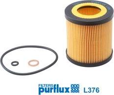 Purflux L376 - Oil Filter parts5.com