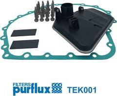 Purflux TEK001 - Hidrolik filtre, otomatik şanzıman parts5.com