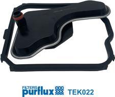 Purflux TEK022 - Hidrolik filtre, otomatik şanzıman parts5.com