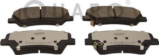 QUARO QP9666C - Brake Pad Set, disc brake parts5.com