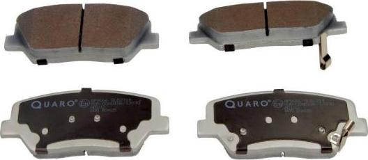 QUARO QP9666 - Kit de plaquettes de frein, frein à disque parts5.com