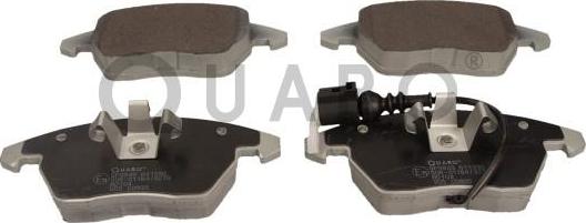 QUARO QP9849 - Set placute frana,frana disc parts5.com