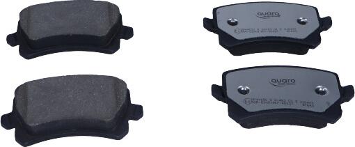 QUARO QP4465C - Brake Pad Set, disc brake parts5.com