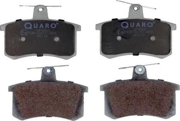 QUARO QP4860 - Juego de pastillas de freno parts5.com