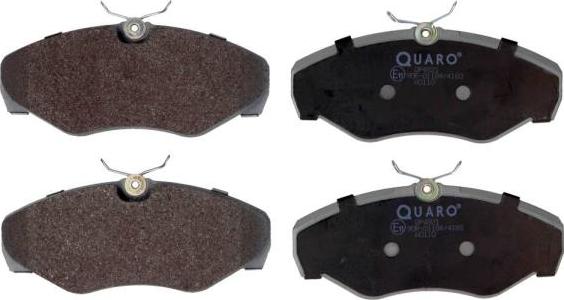 QUARO QP4821 - Bremsbelagsatz, Scheibenbremse parts5.com