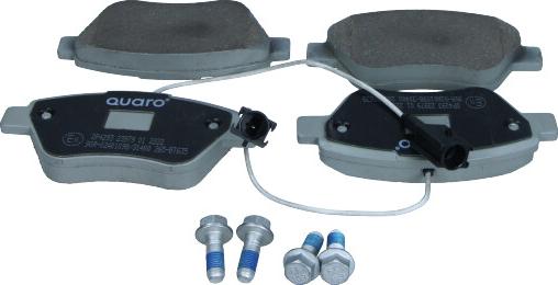 QUARO QP4293 - Brake Pad Set, disc brake parts5.com